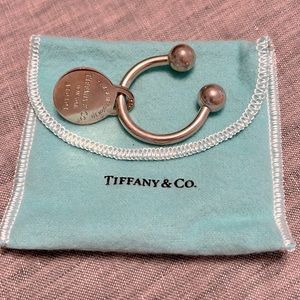 Tiffany “Please return to Tiffany” silver key ring